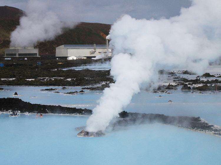 Голубая лагуна в Исландии